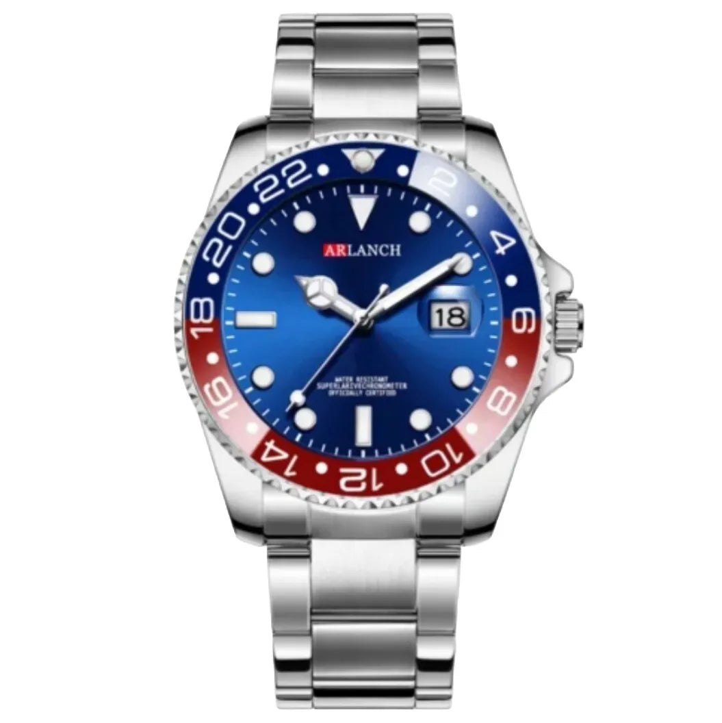 Arlanch Blue And Red Men's Watch