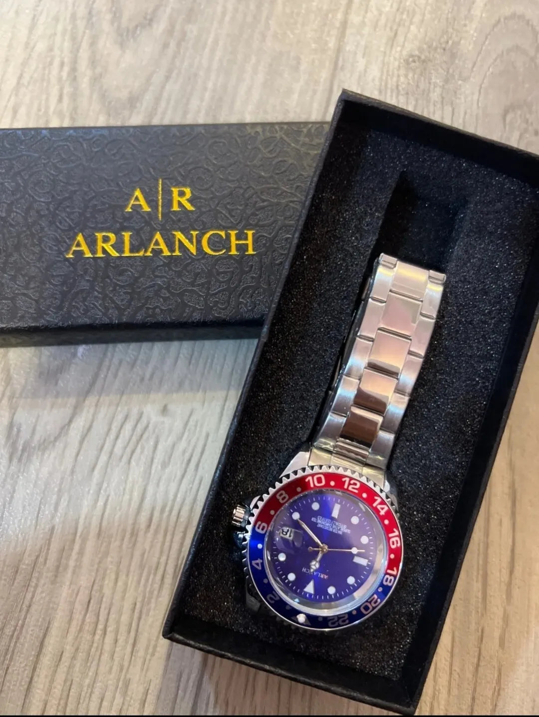 Arlanch Blue And Red Men's Watch